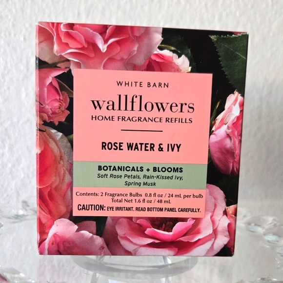 Rose Water & Ivy Bath and Body Works Wallflowers Refill 2-Pack - Picture 2 of 5